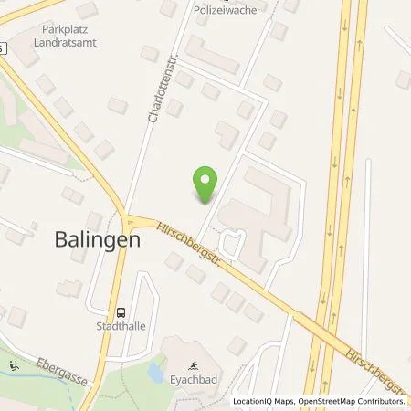 Standortübersicht der Tankstelle EnBW mobility+ AG und Co.KG in 72336 Balingen