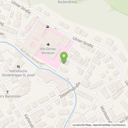 Standortübersicht der Tankstelle EnBW mobility+ AG und Co.KG in 89143 Blaubeuren