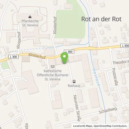 Standortübersicht der Tankstelle EnBW mobility+ AG und Co.KG in 88430 Rot an der Rot