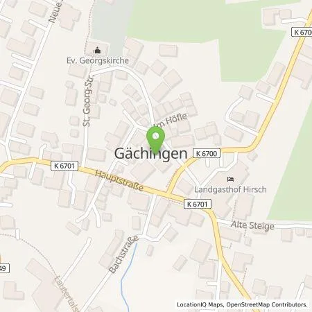 Standortübersicht der Tankstelle EnBW mobility+ AG und Co.KG in 72813 St. Johann