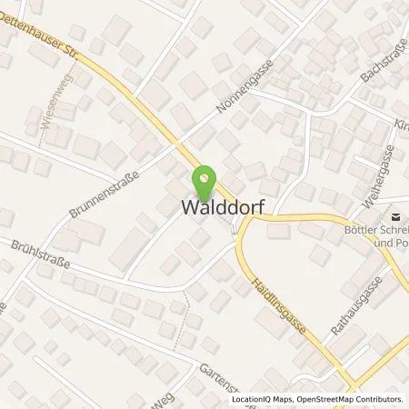 Standortübersicht der Tankstelle EnBW mobility+ AG und Co.KG in 72141 Walddorfhäßlach