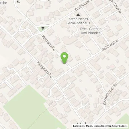 Standortübersicht der Tankstelle EnBW mobility+ AG und Co.KG in 72147 Nehren