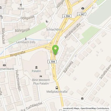 Standortübersicht der Tankstelle EnBW mobility+ AG und Co.KG in 69168 Wiesloch