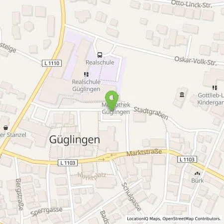 Standortübersicht der Tankstelle EnBW mobility+ AG und Co.KG in 74363 Güglingen