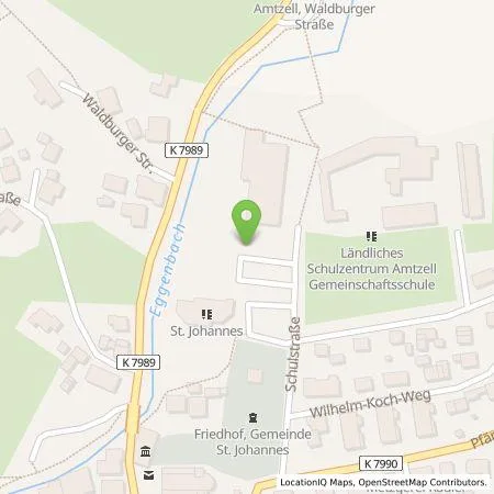 Standortübersicht der Tankstelle EnBW mobility+ AG und Co.KG in 88279 Amtzell