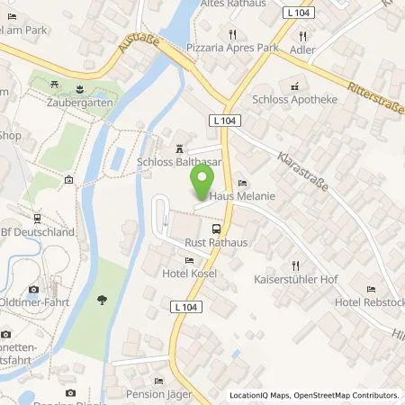 Standortübersicht der Tankstelle EnBW mobility+ AG und Co.KG in 77977 Rust