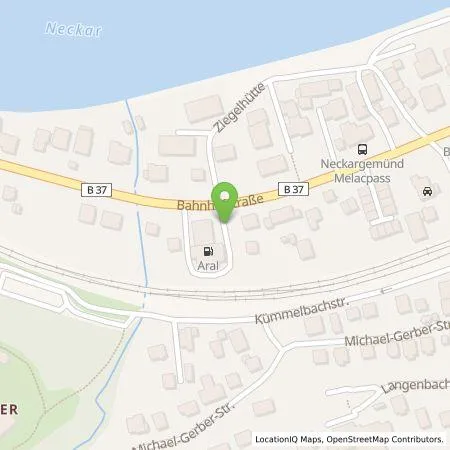 Standortübersicht der Tankstelle EnBW mobility+ AG und Co.KG in 69151 Neckargemünd