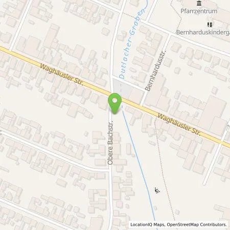 Standortübersicht der Tankstelle EnBW mobility+ AG und Co.KG in 68753 Waghäusel