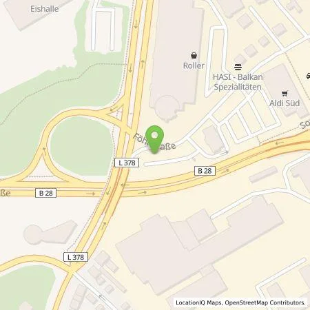 Standortübersicht der Tankstelle EnBW mobility+ AG und Co.KG in 72760 Reutlingen