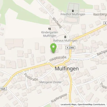 Standortübersicht der Tankstelle EnBW mobility+ AG und Co.KG in 74673 Mulfingen