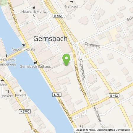 Standortübersicht der Tankstelle EnBW mobility+ AG und Co.KG in 76593 Gernsbach