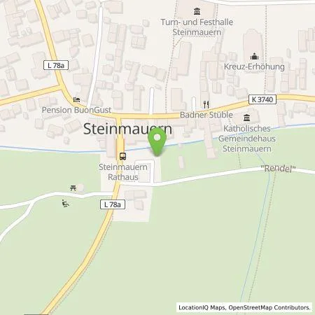 Standortübersicht der Tankstelle EnBW mobility+ AG und Co.KG in 76479 Steinmauern