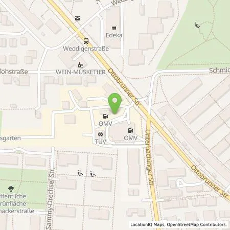 Standortübersicht der Tankstelle EnBW mobility+ AG und Co.KG in 81737 München