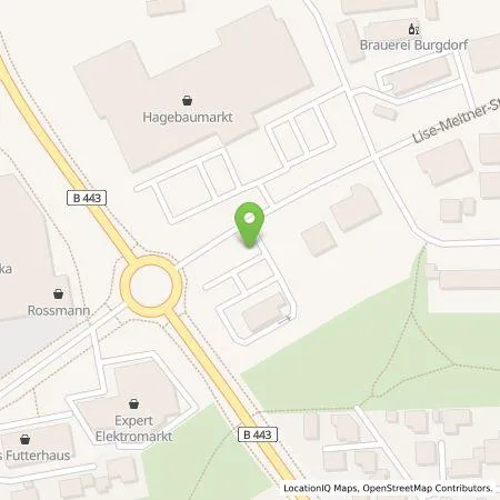 Standortübersicht der Tankstelle EnBW mobility+ AG und Co.KG in 31303 Burgdorf