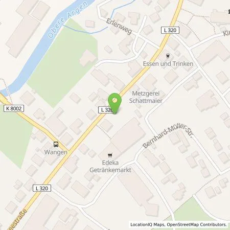 Standortübersicht der Tankstelle EnBW mobility+ AG und Co.KG in 88239 Wangen