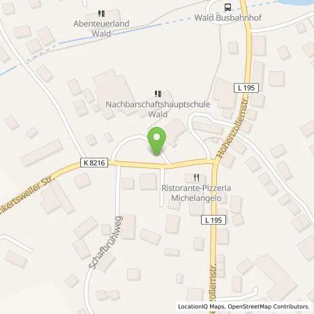 Standortübersicht der Tankstelle EnBW mobility+ AG und Co.KG in 88639 Wald