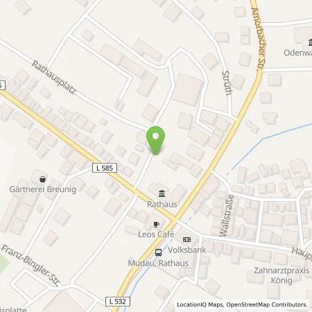 Standortübersicht der Tankstelle EnBW mobility+ AG und Co.KG in 69427 Mudau