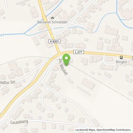 Standortübersicht der Tankstelle EnBW mobility+ AG und Co.KG in 72511 Bingen