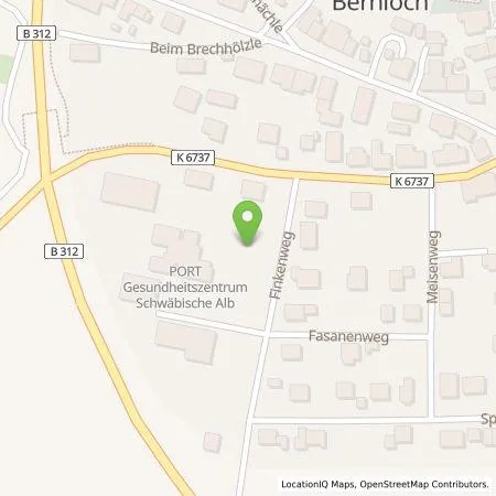 Standortübersicht der Tankstelle EnBW mobility+ AG und Co.KG in 72531 Hohenstein