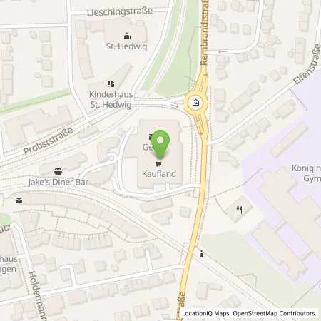 Standortübersicht der Tankstelle Kaufland Dienstleistung GmbH & Co. KG in 70567 Stuttgart (Möhringen)