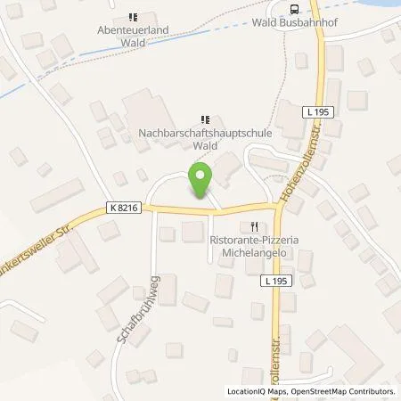 Standortübersicht der Tankstelle EnBW mobility+ AG und Co.KG in 88639 Wald