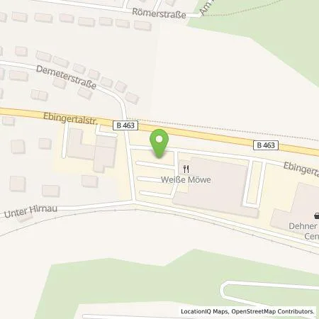 Standortübersicht der Tankstelle EnBW mobility+ AG und Co.KG in 72459 Albstadt