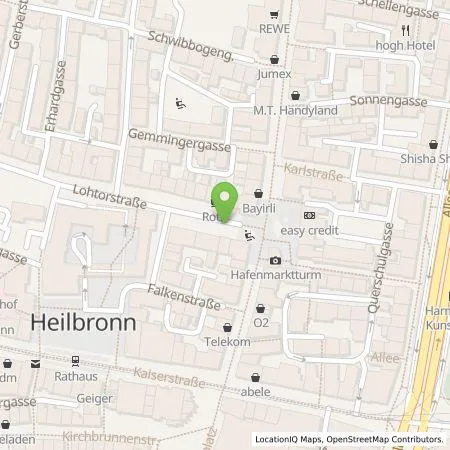 Standortübersicht der Tankstelle EnBW mobility+ AG und Co.KG in 74072 Heilbronn