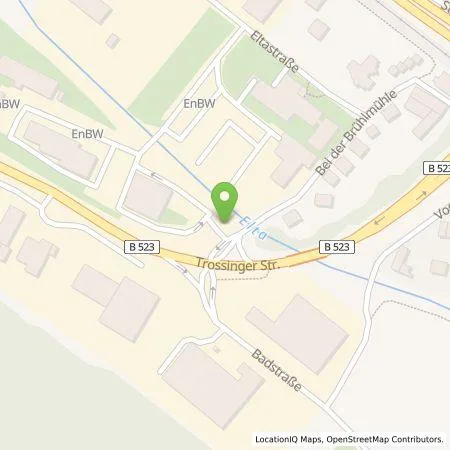 Standortübersicht der Tankstelle EnBW mobility+ AG und Co.KG in 78532 Tuttlingen