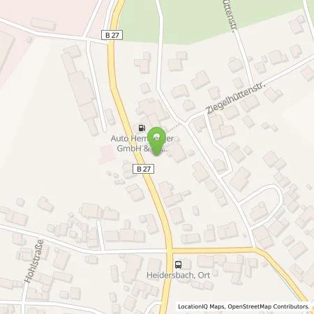 Standortübersicht der Tankstelle EnBW mobility+ AG und Co.KG in 74838 Limbach