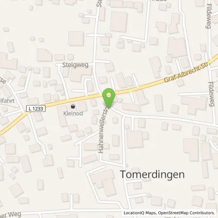 Standortübersicht der Tankstelle EnBW mobility+ AG und Co.KG in 89160 Dornstadt (Tomerdingen)