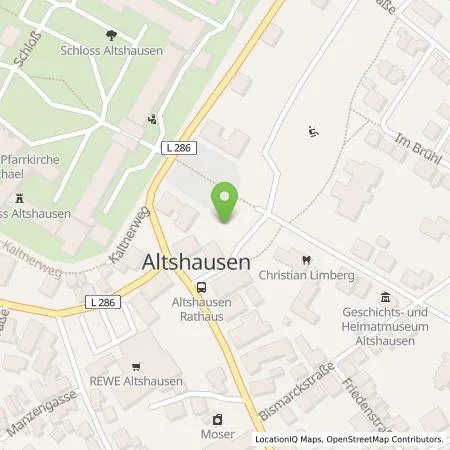 Standortübersicht der Tankstelle EnBW mobility+ AG und Co.KG in 88361 Altshausen