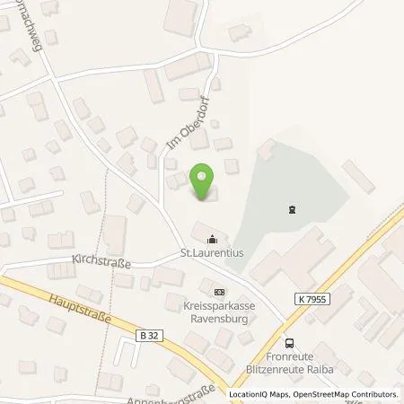 Standortübersicht der Tankstelle EnBW mobility+ AG und Co.KG in 88273 Fronreute