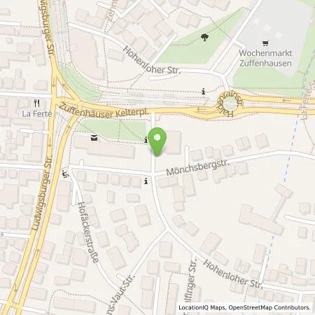 Standortübersicht der Tankstelle EnBW mobility+ AG und Co.KG in 70435 Stuttgart