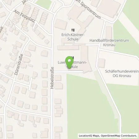 Standortübersicht der Tankstelle EnBW mobility+ AG und Co.KG in 76709 Kronau