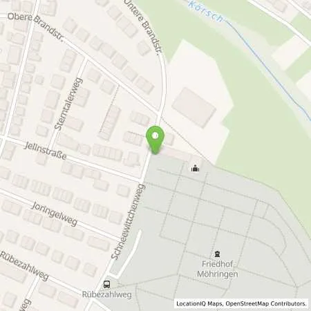 Standortübersicht der Tankstelle Stadtwerke Stuttgart GmbH in 70567 Stuttgart