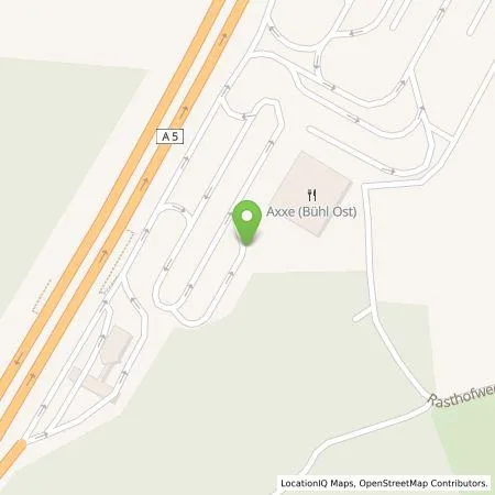 Standortübersicht der Tankstelle EnBW mobility+ AG und Co.KG in 77815 Bühl