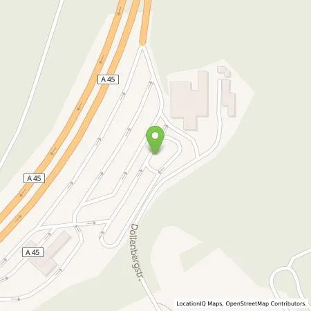 Standortübersicht der Tankstelle EnBW mobility+ AG und Co.KG in 35745 Herborn