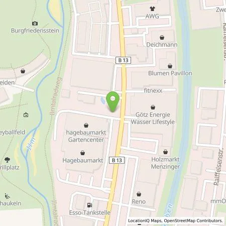 Standortübersicht der Tankstelle EnBW mobility+ AG und Co.KG in 85276 Pfaffenhofen