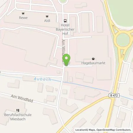 Standortübersicht der Tankstelle EnBW mobility+ AG und Co.KG in 83714 Miesbach