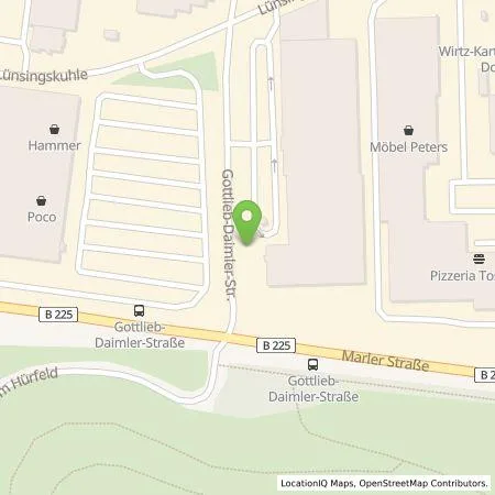 Standortübersicht der Tankstelle EnBW mobility+ AG und Co.KG in 46282 Dorsten