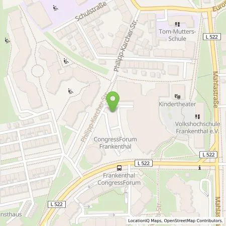 Standortübersicht der Tankstelle EnBW mobility+ AG und Co.KG in 67227 Frankenthal