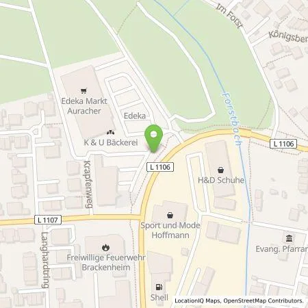 Standortübersicht der Tankstelle EnBW mobility+ AG und Co.KG in 74336 Brackenheim