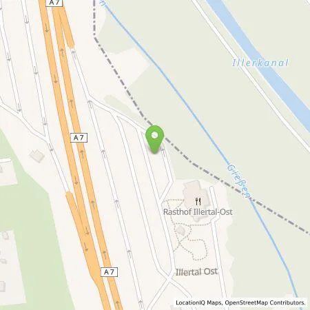 Standortübersicht der Tankstelle mblty GmbH in 88451 Dettingen