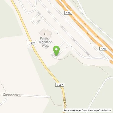 Standortübersicht der Tankstelle EnBW mobility+ AG und Co.KG in 57258 Freudenberg