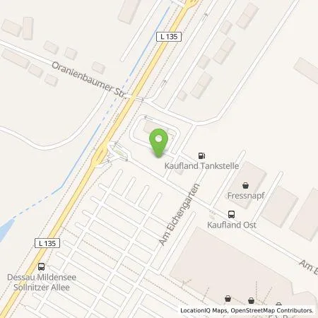 Standortübersicht der Tankstelle EnBW mobility+ AG und Co.KG in 06842 Dessau-Rosslau