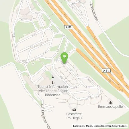 Standortübersicht der Tankstelle mblty GmbH in 78234 Engen