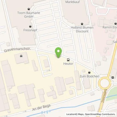 Standortübersicht der Tankstelle EnBW mobility+ AG und Co.KG in 32657 Lemgo