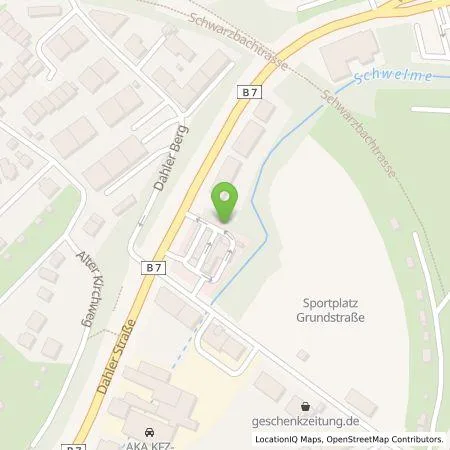 Standortübersicht der Tankstelle EnBW mobility+ AG und Co.KG in 42389 Wuppertal