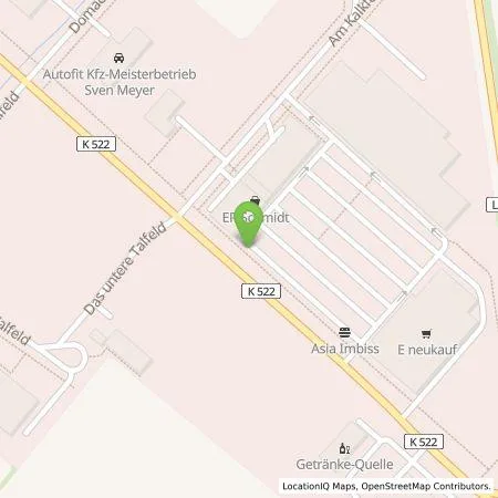 Standortübersicht der Tankstelle EnBW mobility+ AG und Co.KG in 06556 Artern