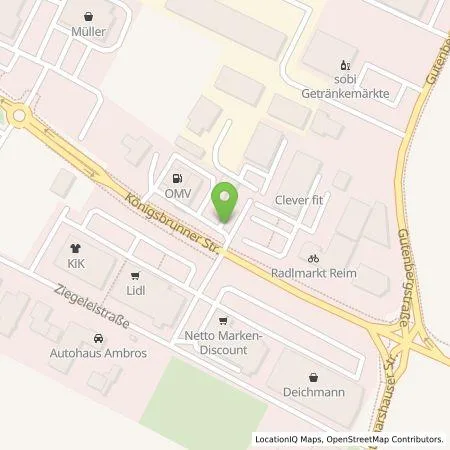 Standortübersicht der Tankstelle EnBW mobility+ AG und Co.KG in 86399 Bobingen